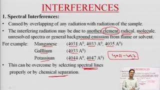 Atomic Absorption Spectroscopy Principle amp Interferences [upl. by Richella]