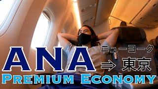 ANA プレミアムエコノミー搭乗記  ANA Premium Economy Flight Review [upl. by Allicirp]