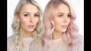 DIY PINK HAIR using LOreal Colorista  RACHAEL BROOK [upl. by Nerta346]