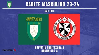 CM  AMISTOSO  Helvetia Anaitasuna A vs Dominicos A 20232024 [upl. by Orose]