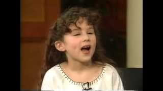 Hallie Eisenberg interview 2000Age 8 [upl. by Hsirt]