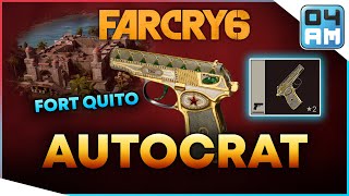 The Autocrat  Fort Quito Unique Pistol Weapon Location in Far Cry 6 [upl. by Ardith]