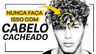 o GUIA do CABELO CACHEADO MASCULINO [upl. by Gwyn]