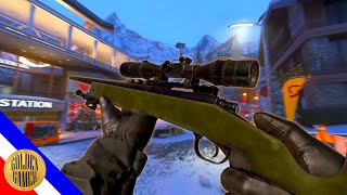 Playing Modern Warfare Remastered on ADVANCED WARFARE MAPS  H1 Mod Gameplay [upl. by Ailecnarf]