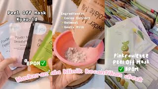 Maskeran ala klinik kecantikan check🍒  tiktok compilation [upl. by Nehr]