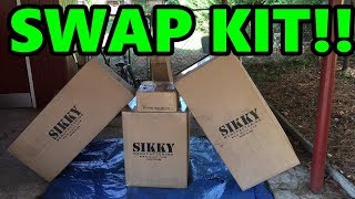 Sikky Swap Kit  LS1 240sx S14 Drift Build EP 10 [upl. by Ahsenaj]