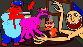 EL HOMBRE DE LA VENTANA VS FAMILIA GORDO BOBBY BEARHUG Poppy Playtime 3 Animación en Español [upl. by Pahl]