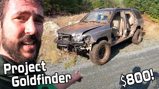 Meet Project Goldfinder My New 800 2001 R50 Nissan Pathfinder Yard Truck  S12E37 [upl. by Sonja711]