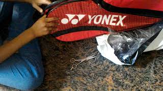 YONEX SunR 1835 kit bag unboxing [upl. by Aisyla]