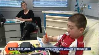 Reportage sur la maladie de Crohn et rch [upl. by Ianahs]