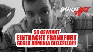 EINTRACHT FRANKFURT ARMINIA BIELEFELD DFB POKAL  BURNART TV 403 [upl. by Neff]