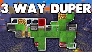 3 Directional TNT Duper  How To Build A 3 Directional Tnt Duping Machine  Minecraft 1163 [upl. by Nugent]