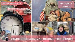 VIAREGGIO CARNIVAL 2024  BEHIND THE SCENES [upl. by Annasus816]