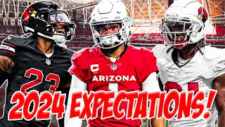 Realistic Expectations For The Arizona Cardinals In 2024 Are We Playoff Bound [upl. by Ecneralc]