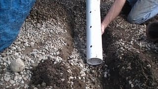 How To Install Perforated Pipe French Drain for Do It Yourself Job [upl. by Liva]