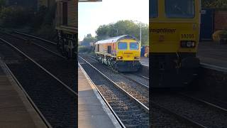 quotRarequot Class 59 on the Mid Cheshire Line [upl. by Ahsinotna]