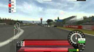 F1 CE Demo Onboard Crashes and Spins [upl. by Madelene]