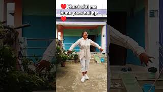 pirati basyo sustari sustari man ma with hubby ❤️ shorts dance video vairal nepali song 🤪🙏 [upl. by Idak]