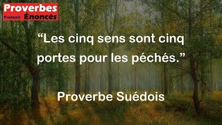 Les cinq sens sont cinq portes pour les péchés  Proverbe Suédois [upl. by Nileuqcaj]