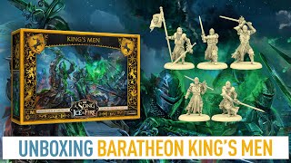 Baratheon Kings Men  Unboxing Trône de Fer le jeu de figurine [upl. by Denton]