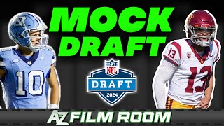 2024 NFL Mock Draft 10 First 2 Rounds [upl. by Zizaludba]