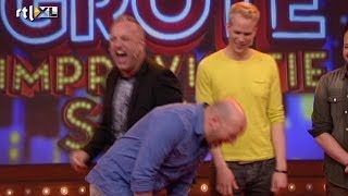 Ik ga vreemd met mijn linkerhand  DE GROTE IMPROVISATIESHOW [upl. by Eitten]