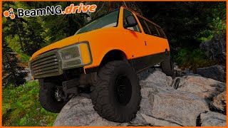 BEAMNGDRIVE MP  OFFROAD VAN CHALLENGE DID WE MAKE IT [upl. by Hofmann]