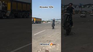 Xtreme 125r in Wheelie🔥 xtreme125r viral shortsviral motovlog [upl. by Adnarahs]