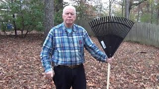 How To Rake Bag Leaves  the EASY WAY [upl. by Negrom]