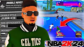 BEST DRIBBLE MOVES For CURRENT GEN  FASTEST COMBOS On NBA 2K24…🤯 [upl. by Alcinia912]