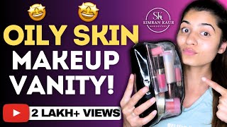 OILY SKIN MAKEUP PRODUCTS 2024 FOR BEGINNERS [upl. by Hekking381]