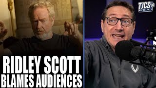 Ridley Scott Blames Millennials For Last Duel Flopping [upl. by Ker233]