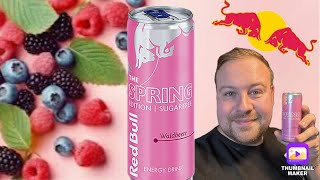 Die nagelneue RED BULL Spring Edition Waldbeere Sugarfree ist endlich da ❤️❤️❤️ [upl. by Isacco]