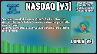 Kanye West  NASDAQ V3 OG LOTP  DONDA V2  LEAK [upl. by Lateh]