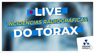 INCIDÊNCIAS RADIOGRÁFICAS DO TÓRAX COBRADAS EM CONCURSOS  Inscrições Abertas pro Preparatório↴ [upl. by Tur]