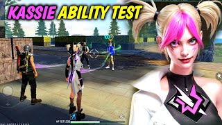 NEW KASSIE CHARACTER ABILITY TEST  OB45 UPDATE NEW CHARACTER ABILITY FULL DETAILS [upl. by Ardnwahs]