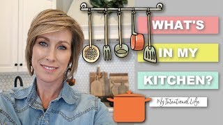 ORGANIZED KITCHEN TOUR  KITCHEN ORGANIZING TIPS GALORE  My Intentional Life [upl. by Nnaytsirk925]