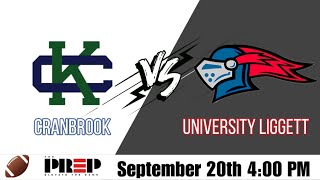 Gridiron Game Day  Cranbrook vs University Liggett  Full Livestream [upl. by Nylaras]