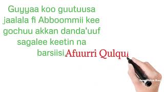 Firdii kee isa qajeelaa sanaaf guyyaatti sia torba sin jajadhaSin Galateeffadha”Farመዝ119164 [upl. by Ignacius]