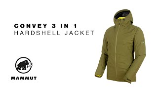 Mammut Convey 3 in 1 Hardshell Jacket [upl. by Eidnac]