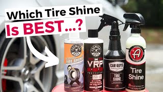 Top 4 Tire Shines Reviewing tire shine products 2021 [upl. by Janet]