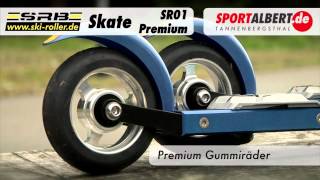 Rollski  Skiroller SRB Skate SR01  Premium Rolle von wwwsportalbertde [upl. by Raviv442]