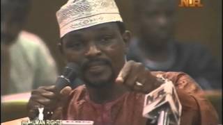 Major Al  Mustapha Slams a Strike Force Soldier  Oputa Panel [upl. by Ahset658]