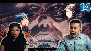 BERCOULI VS VECTA OMG Sword Art Online Alicization War of the Underworld Episode 14 Reaction [upl. by Colleen]