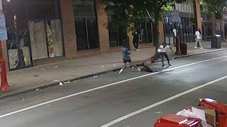 Video Shows New Angle of Fight and Deadly Shooting on South Street [upl. by Orlena271]