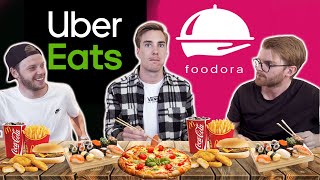 FOODORA VS UBER EATS VAD GÅR SNABBAST [upl. by Sothena]