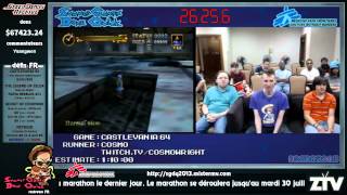 SGDQ 2013 French restream  Castlevania 64 runner Cosmo  comm mistermv  Ysangwen [upl. by Aelam]