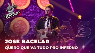 José Bacelar  quotQuero que vá tudo pro infernoquot  Gala  The Voice Portugal 2023 [upl. by Ailahs]