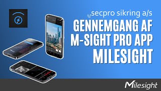 Milesight MSight Pro 2024 app gennemgang med Smart Search funktion [upl. by Pavier842]