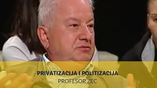 Privatizacija i politizacija  profesor Zec [upl. by Leinod]